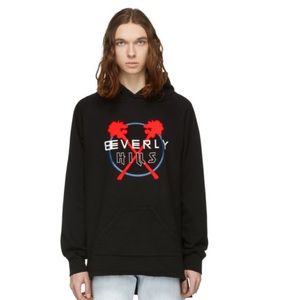 Baja East Black Beverly Hills Hoodie size 4